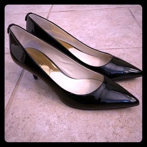 Michael kors patent leather heels